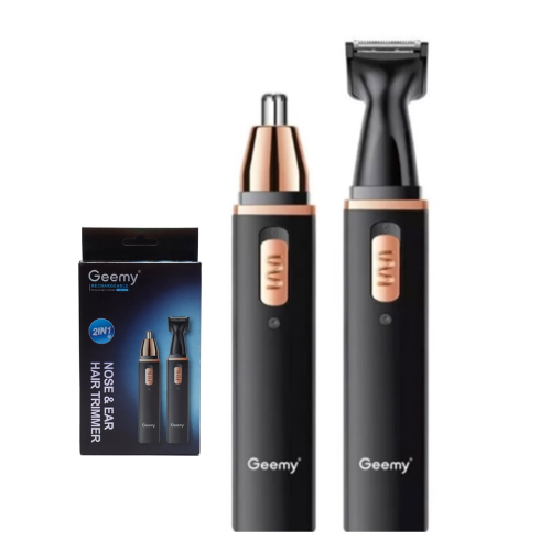 GEEMY GM3138 2 in 1 Nose Ear & Hair Trimmer Clipper