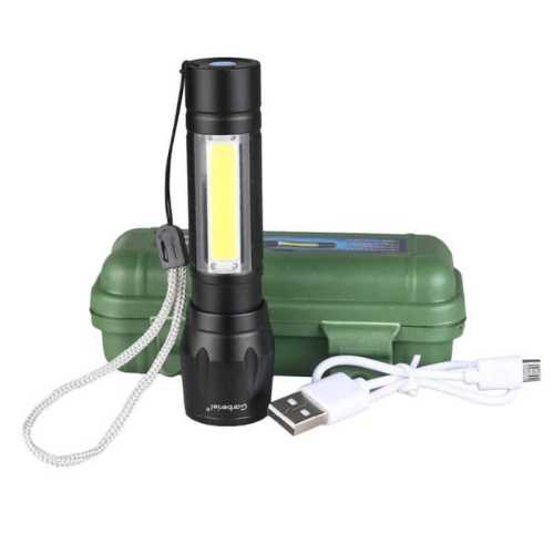 USB Rechargeable Camping Torch Mini Flashlight