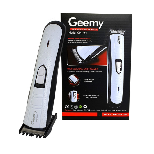 Geemy GM 769 Rechargeable Beard & Hair Trimmer Hair Remover