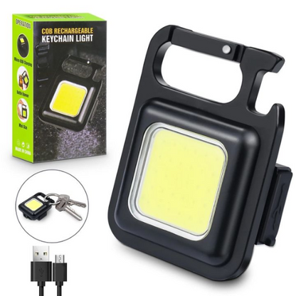 COB Mini Rechargeable Keychain Light