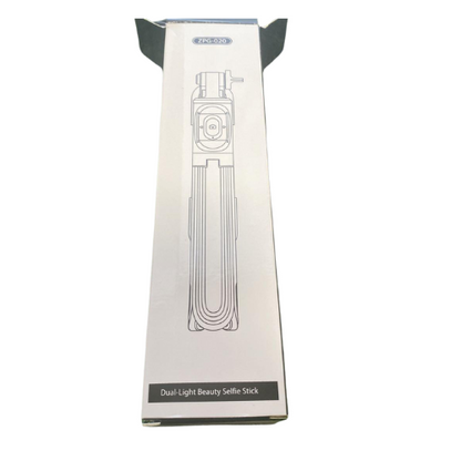 ZPG020  Dual Light Hand Selfie Stick Flexible Three Tripod Selfie Stick for Mobile Phone